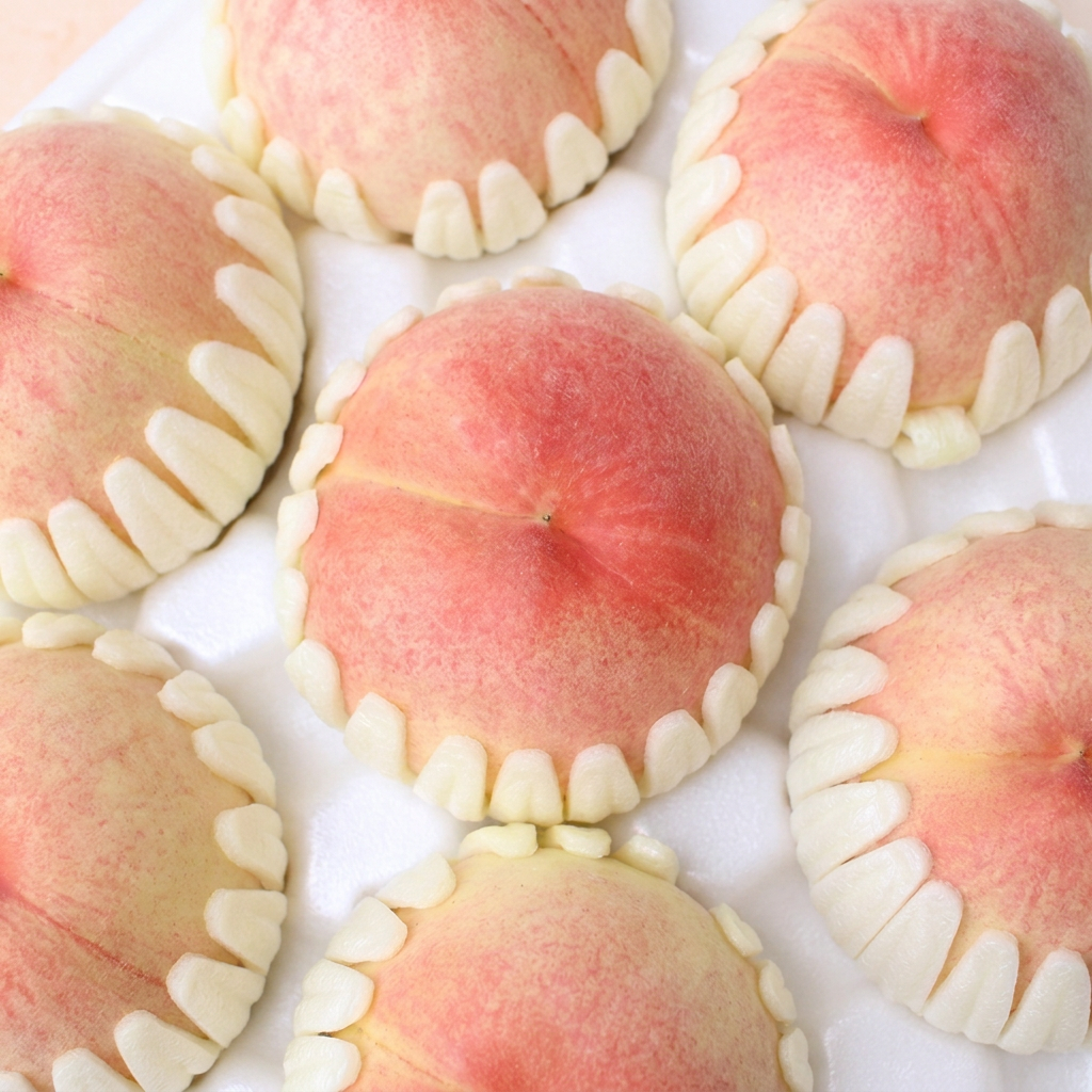 Đào trắng mềm, 5-8 họ, 1 kg, 1 miếng