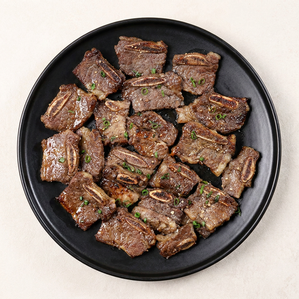 Pocheon I-dong Seasoned LA Galbi, 500g, 3 gói