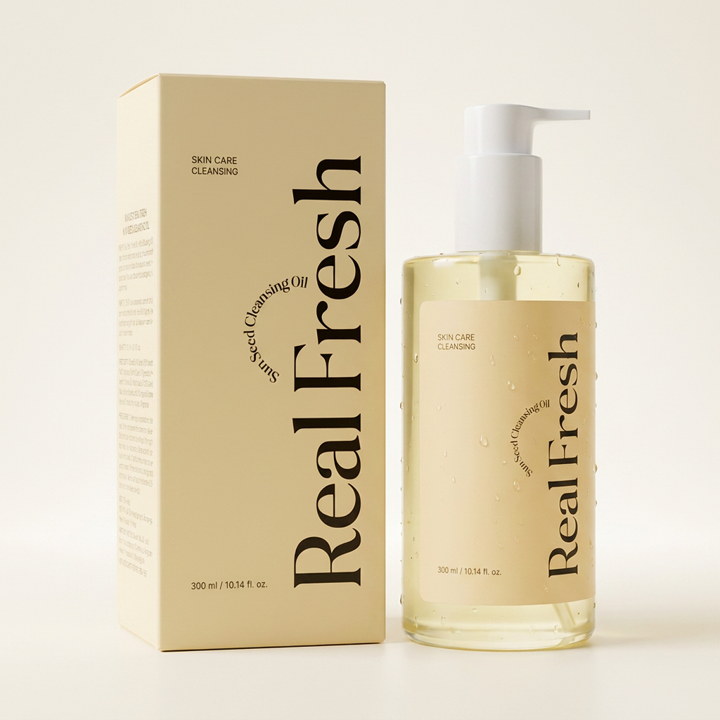 Dầu tẩy trang Rocky's Real Fresh Sun Seed, 300ml, 2 miếng