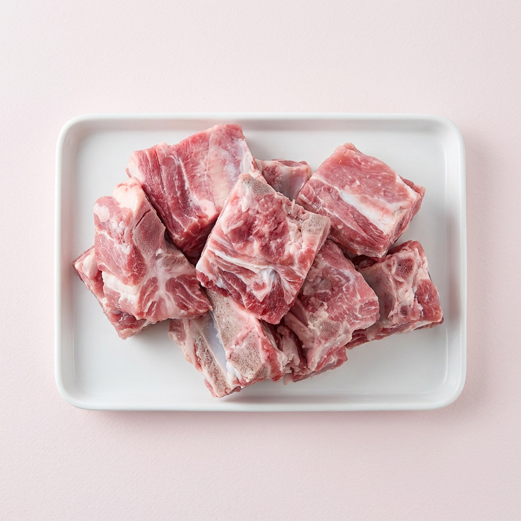 Sườn heo tươi Hàn Quốc, 4kg, 1 hộp