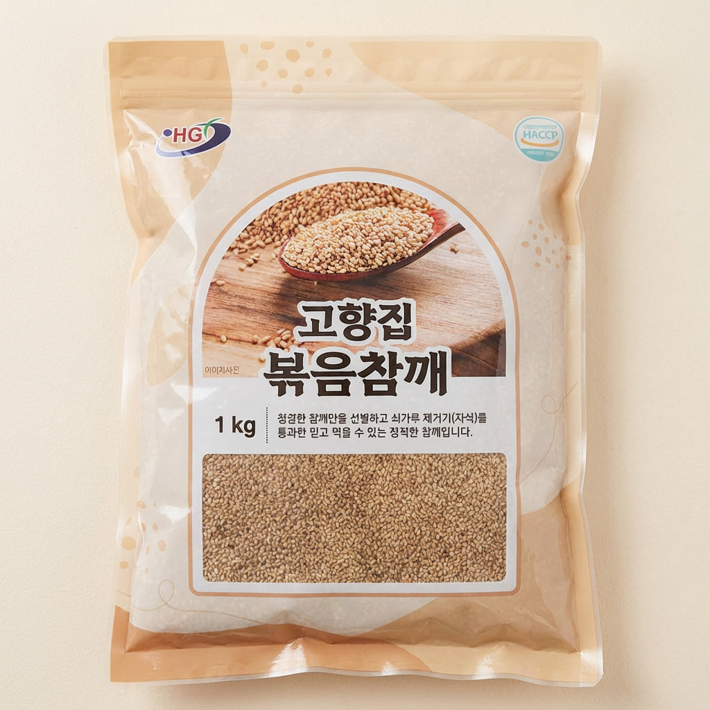 Hạt mè rang Hometown House, 1 kg, 1 miếng