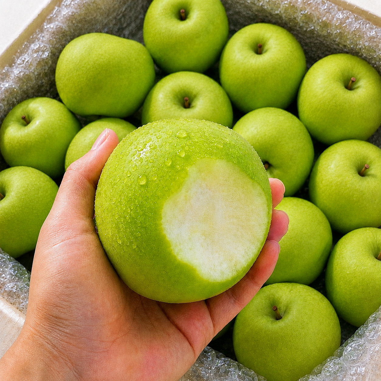 Vua mùa hè Aori Green Apple, 5kg, 1 hộp