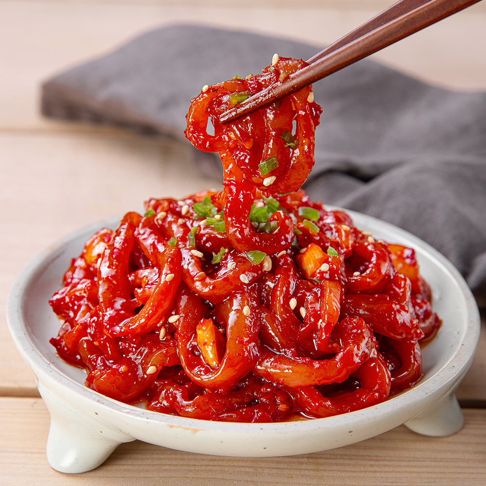 Thức ăn tại nhà Mực Jeotgal, 1kg, 1 gói