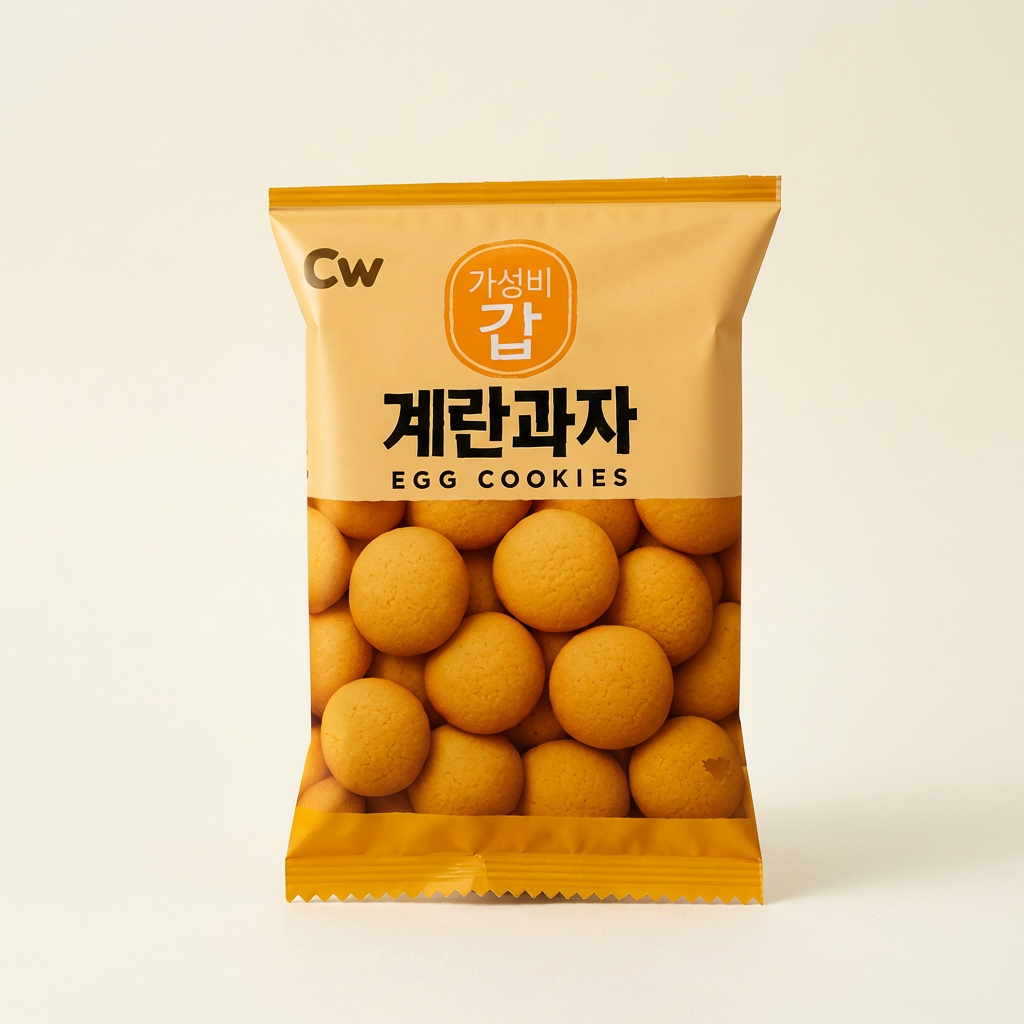 Snack trứng Cheongwoo, 40g, 12 miếng