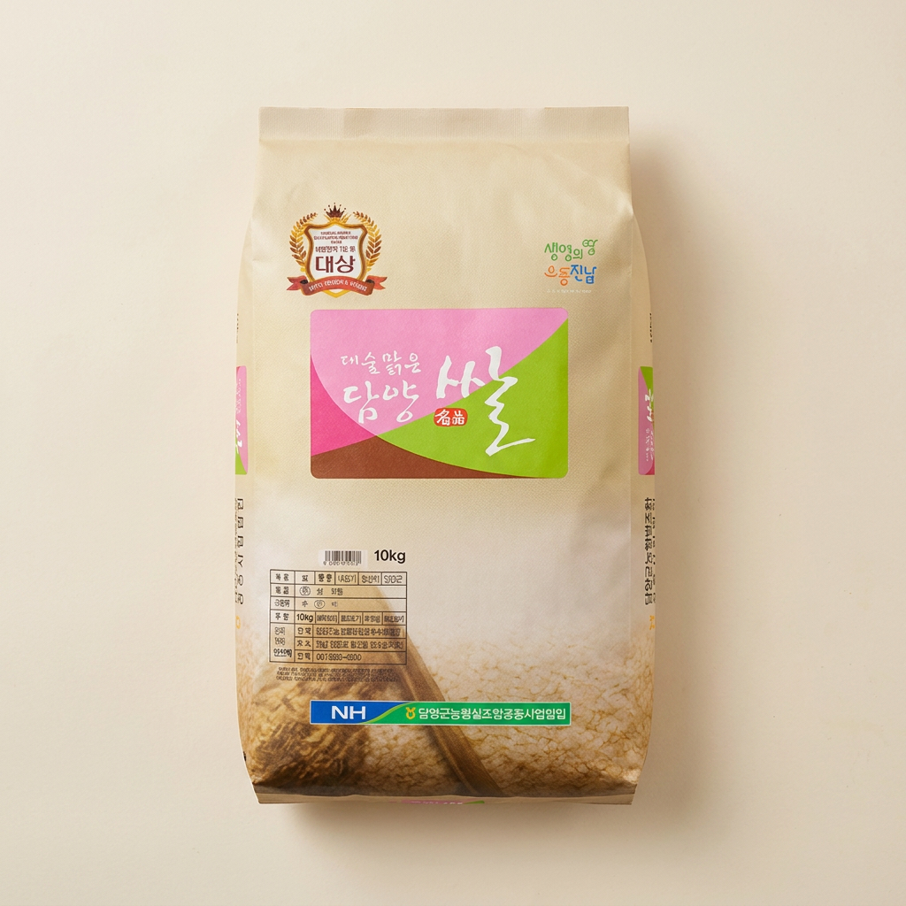 Gạo Daesupmalmal Damyang, loại đặc biệt, 10kg, 1 miếng