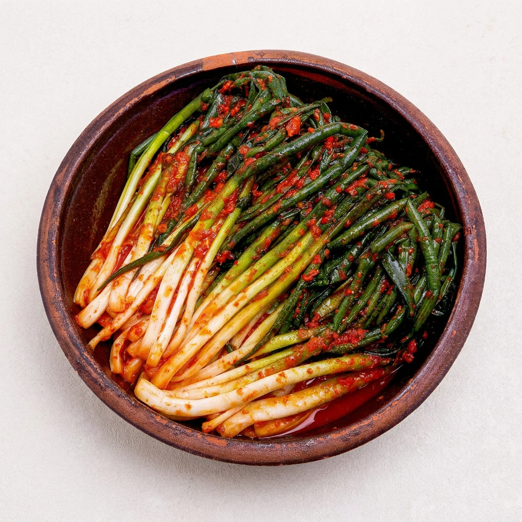 Kim chi hành lá ba anh em, 2kg, 1 miếng