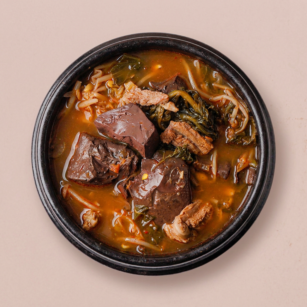 Súp Seonji Hangover Bò Hàn Quốc Yangpyeong, 1kg, 3 miếng